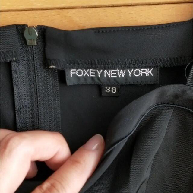 新しいエルメス 196 ワンピース ノースリーブ サイズ38 YORK NEW FOXEY