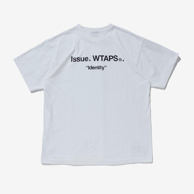 W)taps(ダブルタップス)のwtaps 221ATDT-STM07S IDENTITY Tシャツ　ホワイト白 メンズのトップス(Tシャツ/カットソー(半袖/袖なし))の商品写真