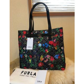 Furla - 約2.2万超美品本物タグ付きフルラ人気花柄トートバッグ ...