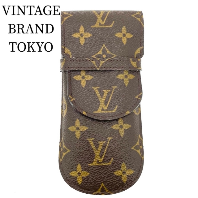 LOUIS VUITTON ルイヴィトン メガネケース モノグラム エテュイリュネット ラバ M62970 モノグラムキャンバス    ブラウン 茶 レディース 送料無料【品】