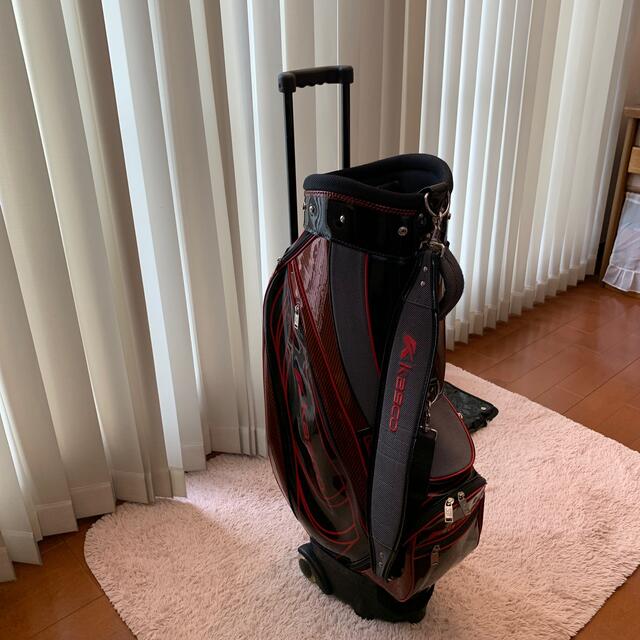 Kasco - 杉ジョー様専用‼️キャスター付エナメルキャディバッグ kasco ...