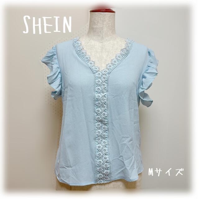 美品＊SHEIN ノースリブラウス レディースのトップス(シャツ/ブラウス(半袖/袖なし))の商品写真