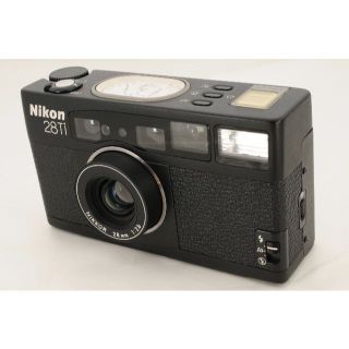 ニコン(Nikon)の【高級コンパクト】Nikon ニコン 28Ti  ニッコールレンズ搭載 動作OK(フィルムカメラ)