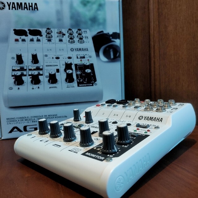 たー様専用 新品同様 YAMAHA AG06 ミキサー ホワイト 55%以上節約 ...