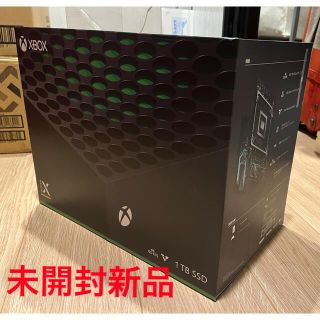 マイクロソフト(Microsoft)のMicrosoft Xbox Series X 未開封新品(家庭用ゲーム機本体)