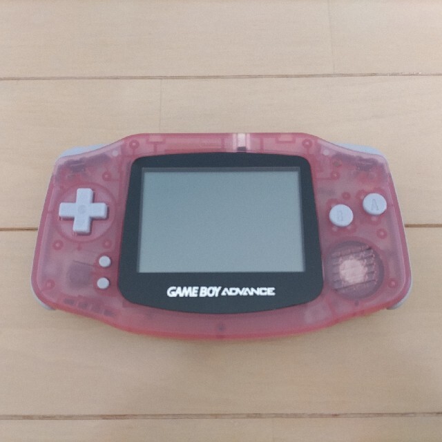 ゲームボーイアドバンス(ゲームボーイアドバンス)のGAMEBOY ADVANCE 本体 ミルキーピンク エンタメ/ホビーのゲームソフト/ゲーム機本体(携帯用ゲーム機本体)の商品写真