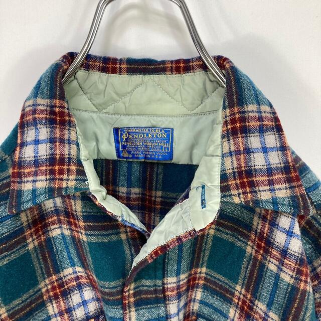 PENDLETON - ペンドルトン USA 70s ビンテージ 古着 タータンチェック ウールシャツの通販 by dog's shop｜ペンドルトン ならラクマ