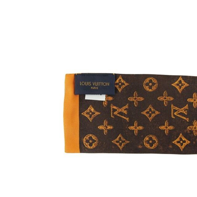 LOUIS VUITTON(ルイヴィトン)のLOUIS VUITTON スカーフ レディース シルク LV 未使用 7114 レディースのファッション小物(バンダナ/スカーフ)の商品写真