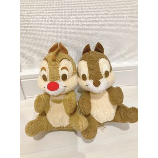 チップアンドデール(チップ&デール)のチップとデールぬいぐるみ(ぬいぐるみ)