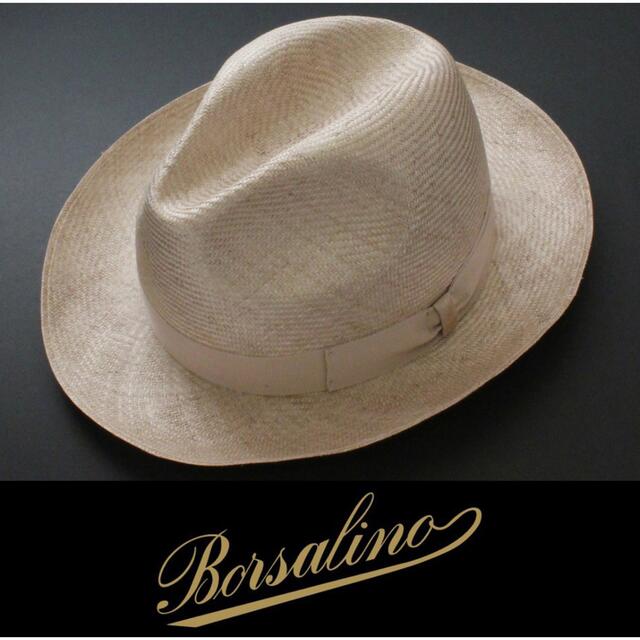 Borsalino(ボルサリーノ)の2509◆ボルサリーノ◆高級パナマ帽◆62(実寸61.5)◆定価47,300円◆ メンズの帽子(ハット)の商品写真