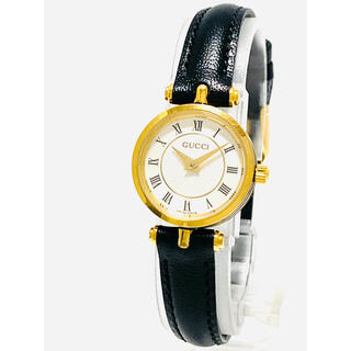 グッチ ヴィンテージ 腕時計(レディース)（ゴールド/金色系）の通販 