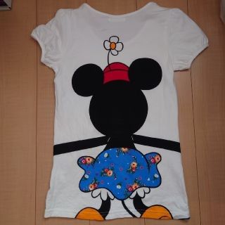 ディズニー(Disney)の【☆再値下げ☆】抱きつきミッキー＆ミニー　ペア　S＆Ｌ(Tシャツ(長袖/七分))