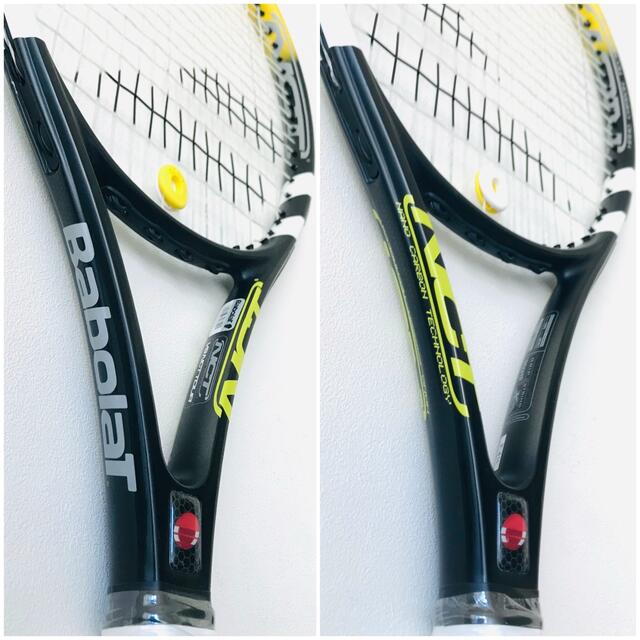 Babolat(バボラ)の【美品】バボラ『ブイエス VS NCT ツアー』テニスラケット／イエロー／G2 スポーツ/アウトドアのテニス(ラケット)の商品写真