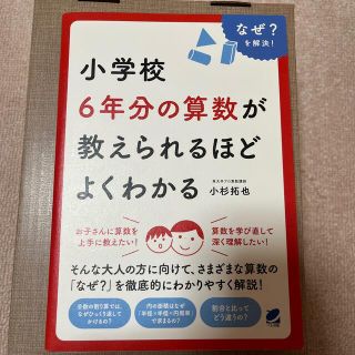 小学校６年分の算数が教えられるほどよくわかる なぜ？を解決！(科学/技術)