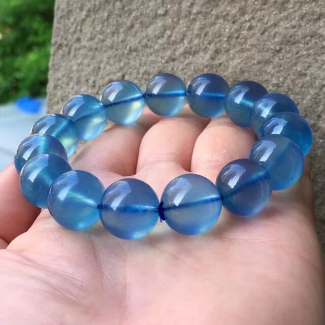 天然】アクアマリン ブレスレット 14.5mm | marodi.com