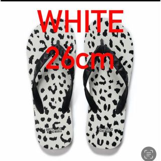 ワコマリア(WACKO MARIA)のWACKOMARIA  HAYN BEACHSANDALS 26cm White(サンダル)