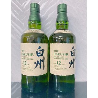 サントリー(サントリー)の⭐️白州１２年(新品未開封) 2本セット⭐️(ウイスキー)