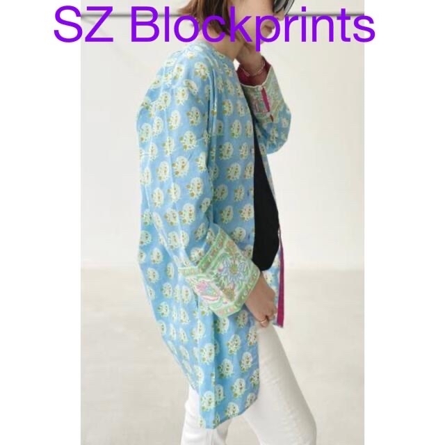 L'Appartement DEUXIEME CLASSE(アパルトモンドゥーズィエムクラス)の【SZ Blockprints】PAISLEY FLOWER SHIRT レディースのトップス(シャツ/ブラウス(長袖/七分))の商品写真