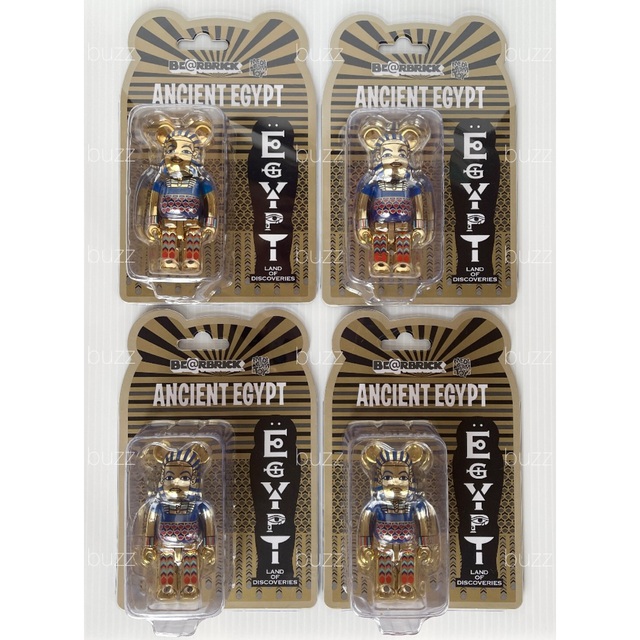 BE@RBRICK(ベアブリック)のベアブリック Ancient Egypt 100% Bearbrick ハンドメイドのおもちゃ(フィギュア)の商品写真