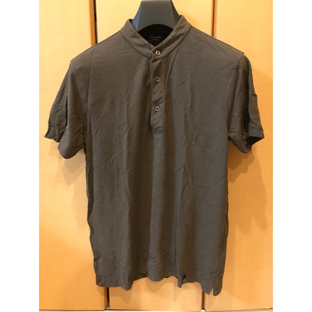 Drumohr(ドルモア)のドルモア DRUMOHR ヘンリーネック Tシャツ メンズのトップス(Tシャツ/カットソー(半袖/袖なし))の商品写真