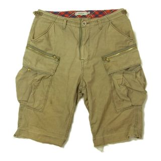 ノンネイティブ(nonnative)のnonnative ノンネイティブ 11SS NN-P1923 Trooper 8P Shorts トルーパー カットオフ カーゴショーツ カーキ系 1【中古】(その他)