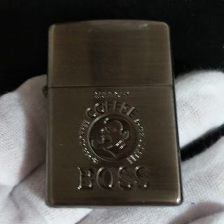 ジッポー(ZIPPO)のzippo サントリーBOSSデザイン(タバコグッズ)