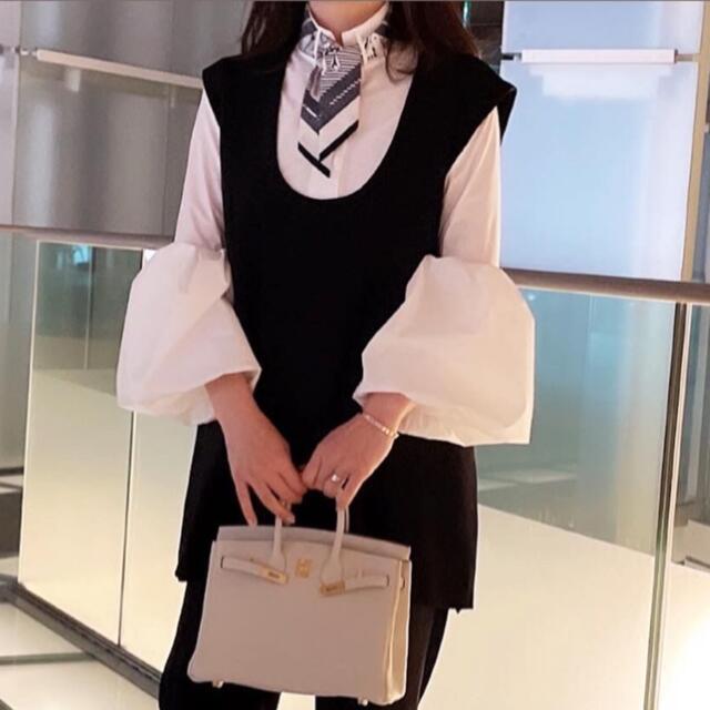 cccmalie バルーンスリーブ長袖ブラウス ホワイト | linnke.com.br