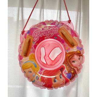 ディズニー(Disney)のディズニー　プリンセス　うきわ　50cm  足入れ(マリン/スイミング)