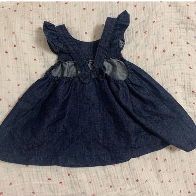 F.O.KIDS(エフオーキッズ)のアプレレクール  ジャンパースカート　ワンピース　80 キッズ/ベビー/マタニティのベビー服(~85cm)(ワンピース)の商品写真