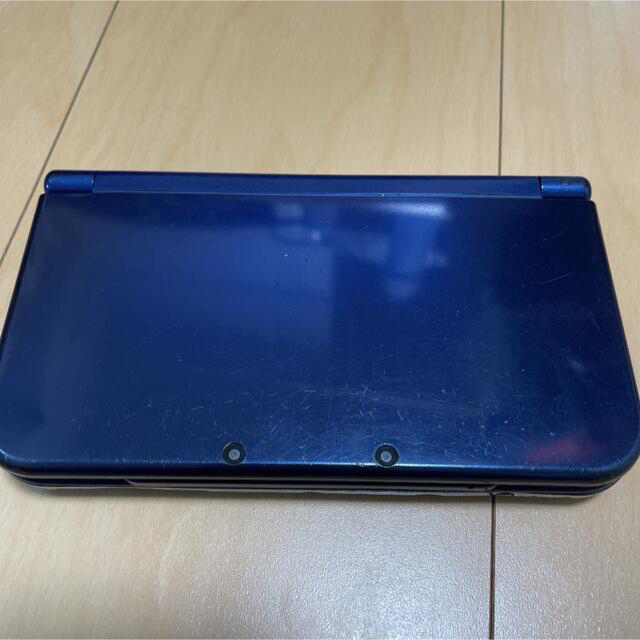 Nintendo_3DSNewニンテンドー3DS LL メタリックブルー訳あり品