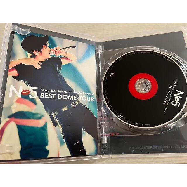 AAA(トリプルエー)のNissy "5th Anniversary" BESTDOMETOUR DVD エンタメ/ホビーのDVD/ブルーレイ(ミュージック)の商品写真