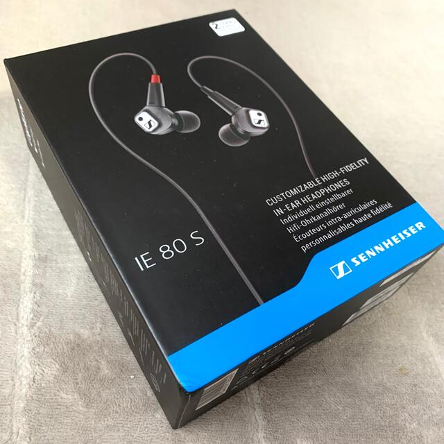 cAa SENNHEISER ゼンハイザー IE80S イヤホン ブラック 黒