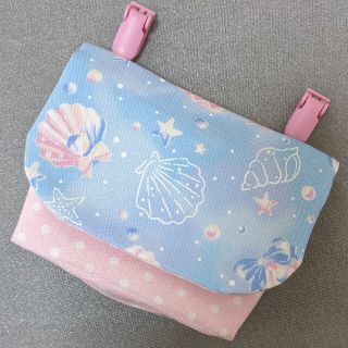 ⭐オーダー受付中⭐　移動ポケット　クリップ別　ハンドメイド　女の子　ゆめかわ(外出用品)