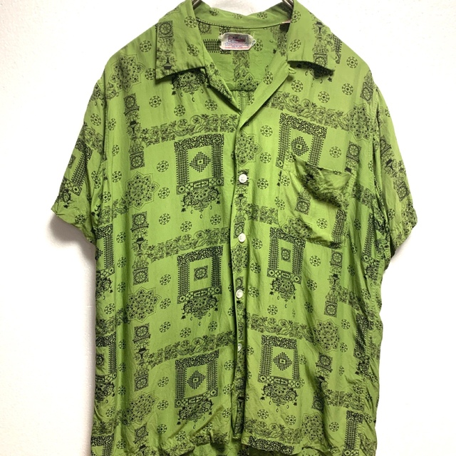 50s DUKE KAHANAMOKU vintage オリジナルアロハ-hybridautomotive.com