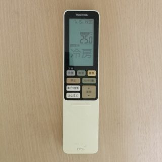 トウシバ(東芝)の東芝エアコンリモコン WH-RA01NJ(エアコン)