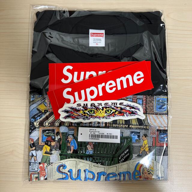 Supreme(シュプリーム)のSupreme Manhattan Tee "Black" メンズのトップス(Tシャツ/カットソー(半袖/袖なし))の商品写真