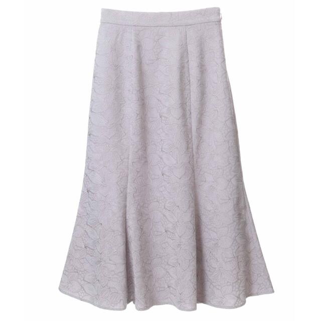 31 Sons de mode(トランテアンソンドゥモード)のお値下げ！花柄刺繍マーメイドスカート レディースのスカート(ロングスカート)の商品写真