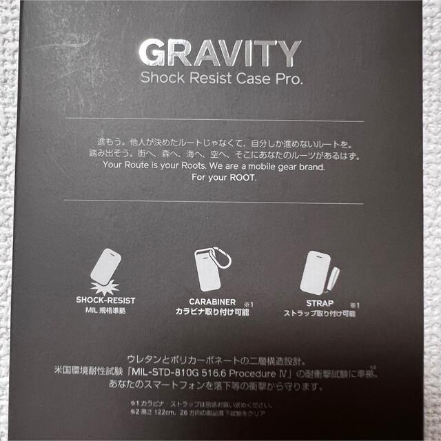 ROOT CO. GRAVITY Shock Resist Case Pro. スマホ/家電/カメラのスマホアクセサリー(iPhoneケース)の商品写真