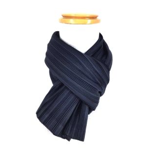 PLEATS PLEASE ISSEY MIYAKE - 最終価格プリーツプリーズ 大判ストール ポンチョ オレンジ ロングスカーフの通販｜ラクマ