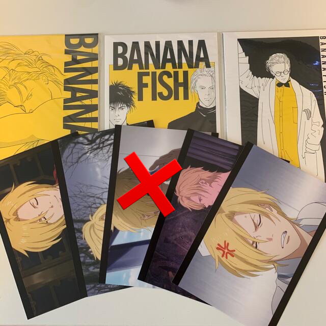 【美品】BANANA FISH ポストカード 28枚