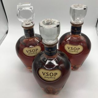 サントリー(サントリー)のサントリー　ブランデー　VSOP 3本セット(ブランデー)