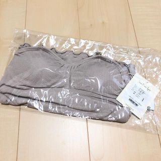 シールームリン(SeaRoomlynn)のsoft rib camisole グレージュ(キャミソール)