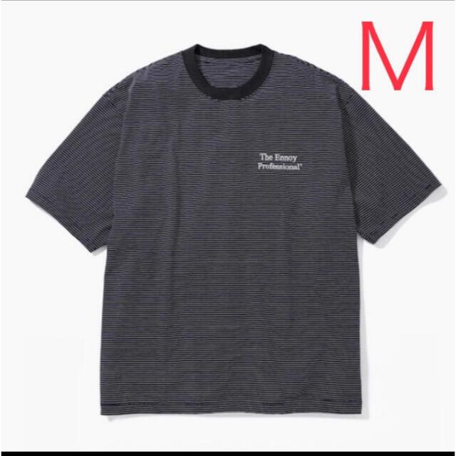 トップスennoy S/S ボーダー Tシャツ (BLACK × WHITE)