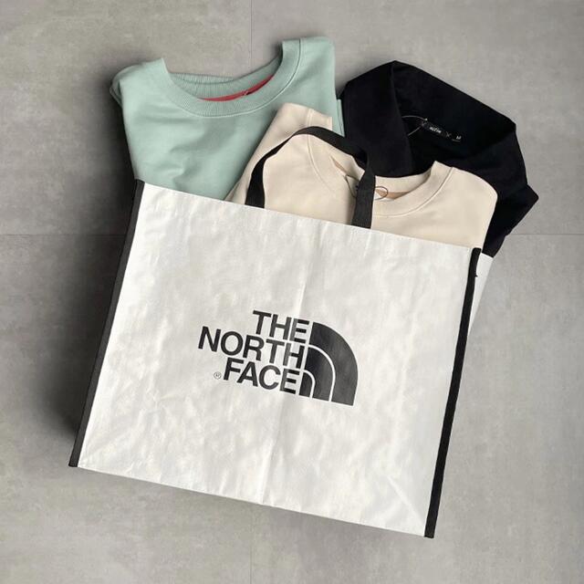 THE NORTH FACE(ザノースフェイス)のNORTH FACE ノースフェイス　エコバッグ トートバッグ ショッパー ハンドメイドのファッション小物(バッグ)の商品写真