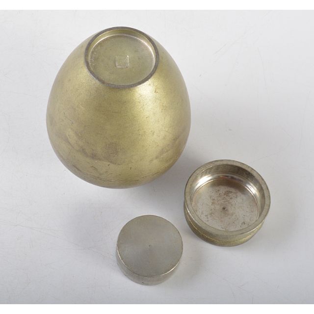 煎茶道具 古錫 茶壷 茶心壷 約472g M R4680 金属工芸 煎茶道具 古錫 茶壷 茶心壷 約472g M R4680 金属工芸
