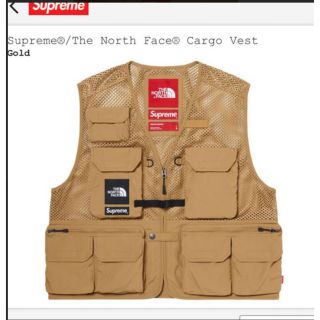 シュプリーム(Supreme)のsupreme the north face cargo vest gold (その他)