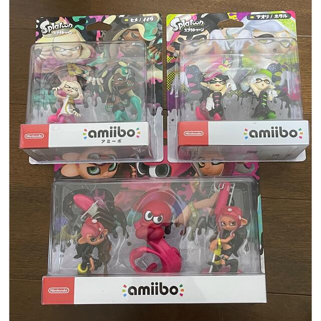 新品 アミーボ スプラトゥーン テンタクルズ シオカラーズ タコ 5体セッ-