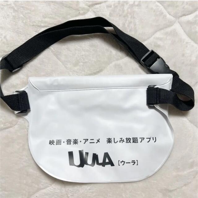 【非売品】UULA 防水ウエストポーチ　海 レディースのバッグ(ボディバッグ/ウエストポーチ)の商品写真