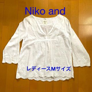 ニコアンド(niko and...)のniko and   七分丈　カットソー　(カットソー(長袖/七分))