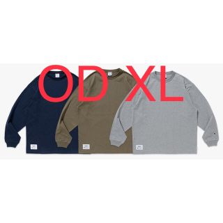 ダブルタップス(W)taps)のXL 20aw WTAPS champion ロンT OLIVE オリーブ(Tシャツ/カットソー(七分/長袖))